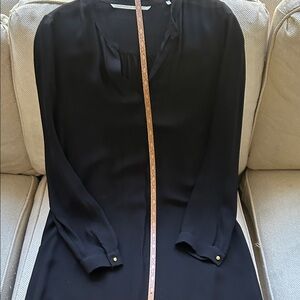 Twelfth Street by Cynthia Vincent Black Long Sleeve Dress